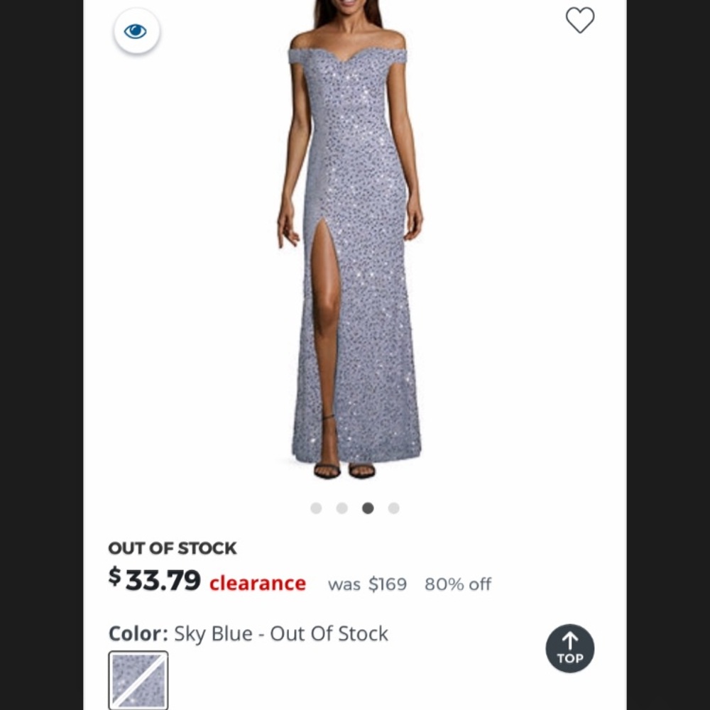 ISO!! emerald sundae sky blue gown